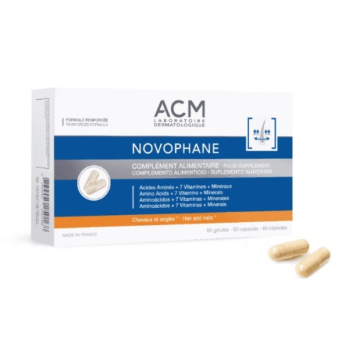 ACM Novophane Hair and Nail Food Supplement Capsules — Nahrungsergänzungsmittel ACM Novophane Hair and Nail Food Supplement Capsules — Nahrungsergänzungsmittel