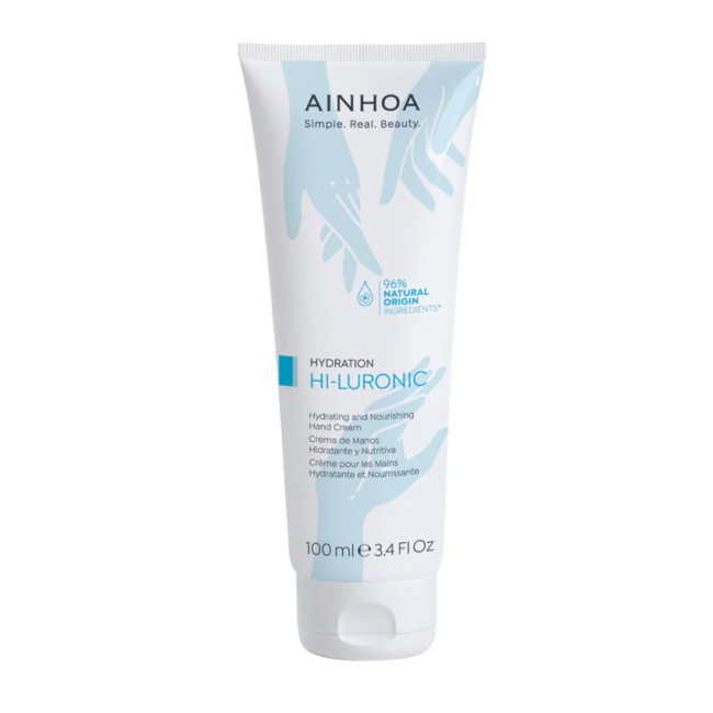 Ainhoa Hi-Luronic Hydrating and Nourishing Hand Cream 100ml