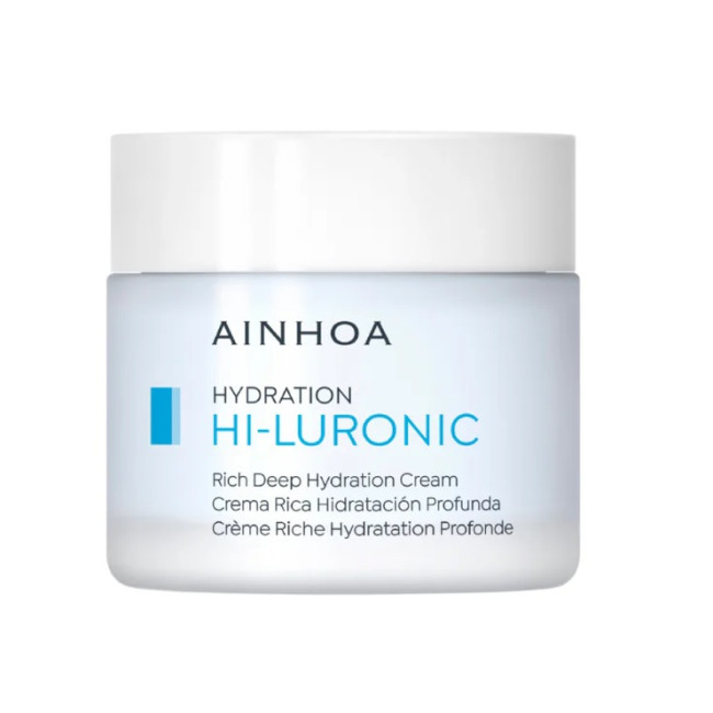 Ainhoa Hi-Luronic Rich Deep Hydration Cream — Pelle disidratata Ainhoa Hi-Luronic Rich Deep Hydration Cream — Pelle disidratata