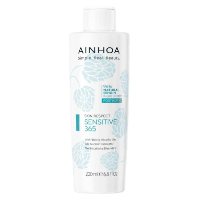 Ainhoa Skin Respect Sensitive 365 Well-Being Micellar Gel 200ml — Reinigung Ainhoa Skin Respect Sensitive 365 Well-Being Micellar Gel 200ml — Reinigung