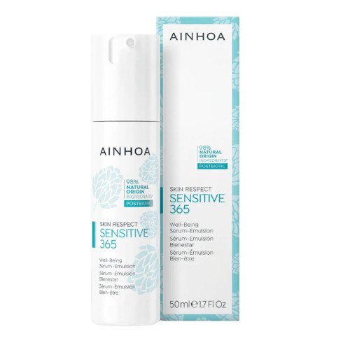 Ainhoa Skin Respect Sensitive 365 Well Being Serum Emulsion 50ml — Siero Ainhoa Skin Respect Sensitive 365 Well Being Serum Emulsion 50ml — Siero