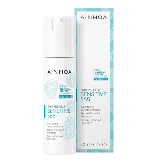Ainhoa Skin Respect Sensitive 365 Well Being Serum Emulsion 50ml — Сироватки Ainhoa Skin Respect Sensitive 365 Well Being Serum Emulsion 50ml — Сироватки