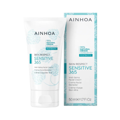 Ainhoa Skin Respect Sensitive 365 Well Being Facial Cream — Pelle sensibile Ainhoa Skin Respect Sensitive 365 Well Being Facial Cream — Pelle sensibile
