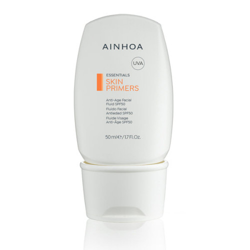 Ainhoa Skin Primers Anti-Age Facial Fluid SPF50 (50ml) — Cura viso uomo Ainhoa Skin Primers Anti-Age Facial Fluid SPF50 (50ml) — Cura viso uomo