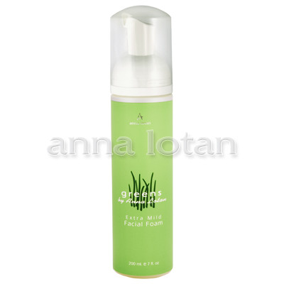 Anna Lotan Greens Extra Mild Facial Foam 200ml — Очищення Anna Lotan Greens Extra Mild Facial Foam 200ml — Очищення
