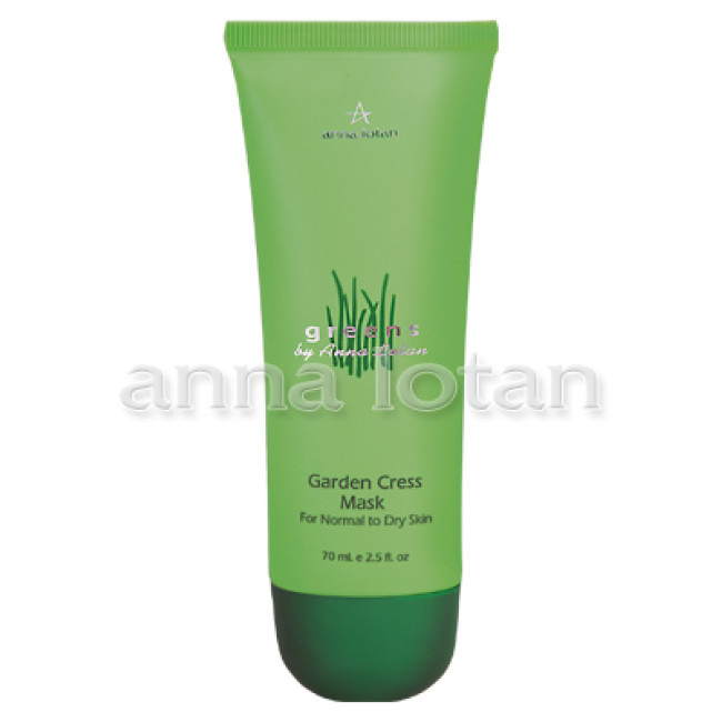Anna Lotan Greens Garden Cress Anti Stress Mask 70ml — Maschere Anna Lotan Greens Garden Cress Anti Stress Mask 70ml — Maschere