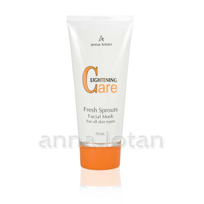 Anna Lotan Lightening Care Fresh Sprouts Facial Mask 70 ml — Vitamina C Anna Lotan Lightening Care Fresh Sprouts Facial Mask 70 ml — Vitamina C