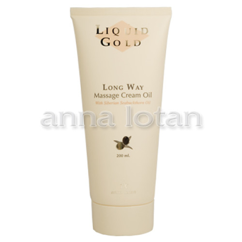 Anna Lotan Liquid Gold Golden Massage Cream Oil 200ml — Massaaž Anna Lotan Liquid Gold Golden Massage Cream Oil 200ml — Massaaž