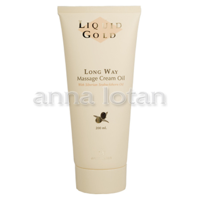 Anna Lotan Liquid Gold Golden Massage Cream Oil 200ml Anna Lotan Liquid Gold Golden Massage Cream Oil 200ml