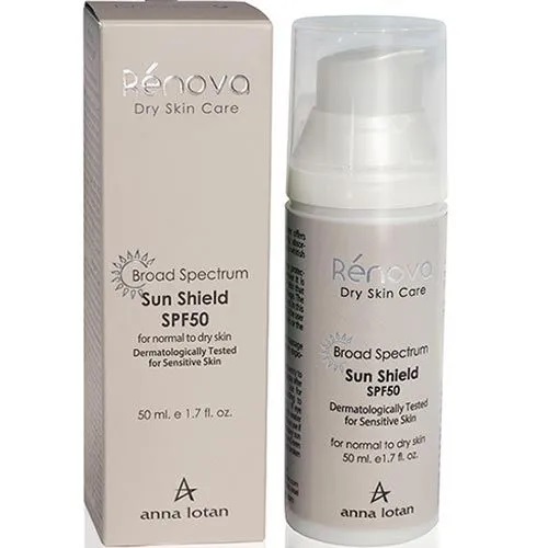 Anna Lotan Renova Broad Spectrum Sun Shield SPF50 (50ml) — Vananemisvastane / Kortsudevastane Anna Lotan Renova Broad Spectrum Sun Shield SPF50 (50ml) — Vananemisvastane / Kortsudevastane