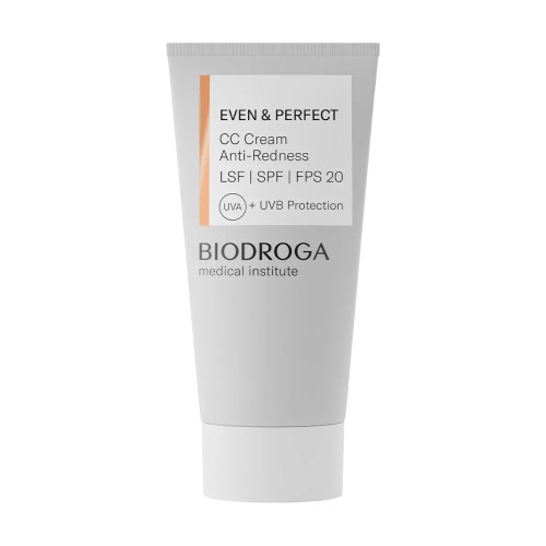 Biodroga Medical Even & Perfect CC Cream Anti-Redness SPF20 (33g) — Peitekreemid ja korrektorid Biodroga Medical Even & Perfect CC Cream Anti-Redness SPF20 (33g) — Peitekreemid ja korrektorid