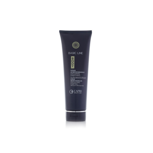 Capri Beauty Line Basic Line Body Exfoliating Purifying Scrub with Apricot Microgranules — Körperpeelings Capri Beauty Line Basic Line Body Exfoliating Purifying Scrub with Apricot Microgranules — Körperpeelings