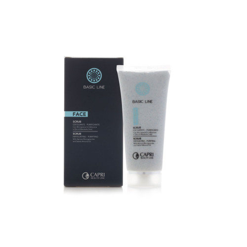 Capri Beauty Line Basic Line Exfoliating - Purifying Scrub with Apricot Microgranules And Sweet Almond Oil — Peelings Capri Beauty Line Basic Line Exfoliating - Purifying Scrub with Apricot Microgranules And Sweet Almond Oil — Peelings