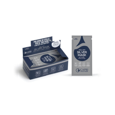 Capri Beauty Line Peel-Off Silver Mask Lifting Anti-Wrinkle 10ml — Maschere Capri Beauty Line Peel-Off Silver Mask Lifting Anti-Wrinkle 10ml — Maschere