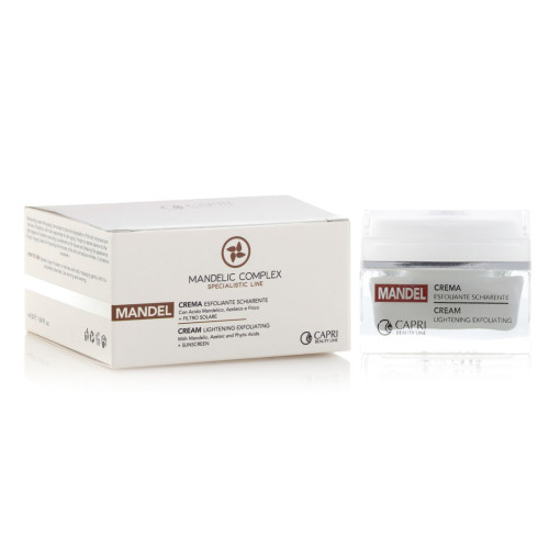 Capri Beauty Line Mandelic Complex Lightening Exfoliating Cream 50ml — Vananemisvastane / Kortsudevastane Capri Beauty Line Mandelic Complex Lightening Exfoliating Cream 50ml — Vananemisvastane / Kortsudevastane