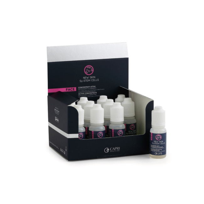 Capri Beauty Line New Skin Sy-Stem Cells Revitalizing Illuminating Action Active Concentrate 10ml — Сыворотки Capri Beauty Line New Skin Sy-Stem Cells Revitalizing Illuminating Action Active Concentrate 10ml — Сыворотки