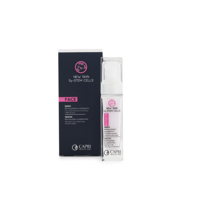 Capri Beauty Line New Skin Sy-Stem Cells Revitalizing Illuminating Serum 30ml — Seerum Capri Beauty Line New Skin Sy-Stem Cells Revitalizing Illuminating Serum 30ml — Seerum