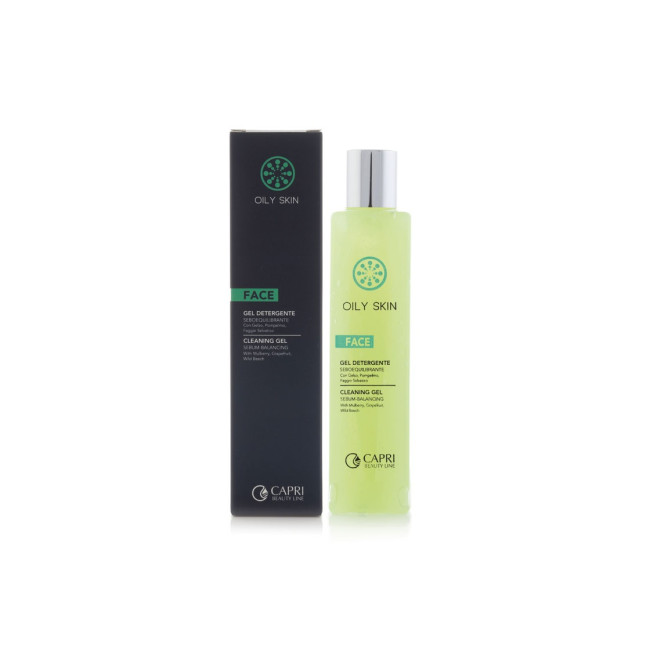 Capri Beauty Line Oily Skin Sebum Balancing Cleansing Gel — Puhastus