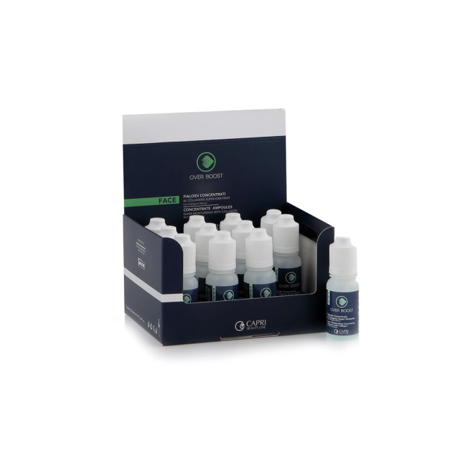 Capri Beauty Line Over Boost Face Super Moisturizing Concentrate with Collagen 10ml — Siero Capri Beauty Line Over Boost Face Super Moisturizing Concentrate with Collagen 10ml — Siero