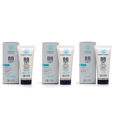 Capri Beauty Line Probiotic Complex Probiotic BB Cream 6 in 1 Golden (50ml)|コンシーラー・コレクター Capri Beauty Line Probiotic Complex Probiotic BB Cream 6 in 1 Golden (50ml)|コンシーラー・コレクター
