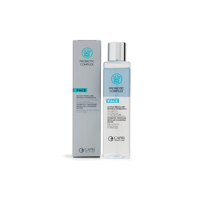 Capri Beauty Line Probiotic Complex Probiotic Two fase Micellar Cleansing Water 200ml — Очищення Capri Beauty Line Probiotic Complex Probiotic Two fase Micellar Cleansing Water 200ml — Очищення