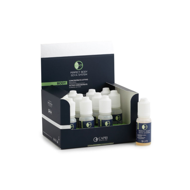 Capri Beauty Line Perfect Body Soya System Slimming Action Active Concentrate 15ml — Hooldus Capri Beauty Line Perfect Body Soya System Slimming Action Active Concentrate 15ml — Hooldus