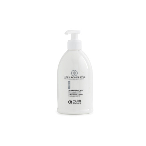 Capri Beauty Line Ultra Power Tech Conductive Cream for Electro Esthetic Device 500ml — Догляд і процедури Capri Beauty Line Ultra Power Tech Conductive Cream for Electro Esthetic Device 500ml — Догляд і процедури