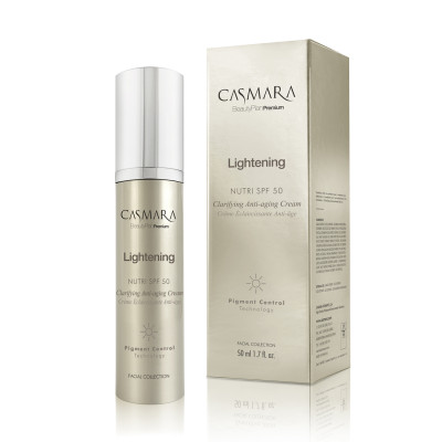 Casmara Lightening Nutri SPF50 Clarifying Anti-Aging Cream 50ml — Schiarenti Casmara Lightening Nutri SPF50 Clarifying Anti-Aging Cream 50ml — Schiarenti