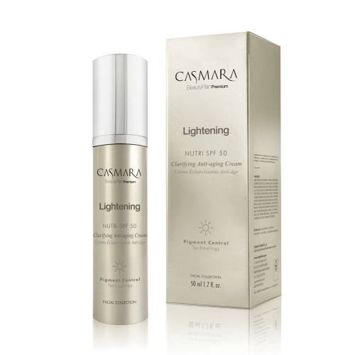 Casmara Lightening Nutri SPF50 Clarifying Anti-Aging Cream 50ml — Helendav hooldus Casmara Lightening Nutri SPF50 Clarifying Anti-Aging Cream 50ml — Helendav hooldus