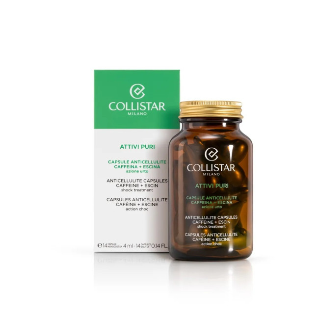Collistar Attivi Puri Anticellulite Caffeine + Escin Capsules 14pcs — Trattamento Collistar Attivi Puri Anticellulite Caffeine + Escin Capsules 14pcs — Trattamento