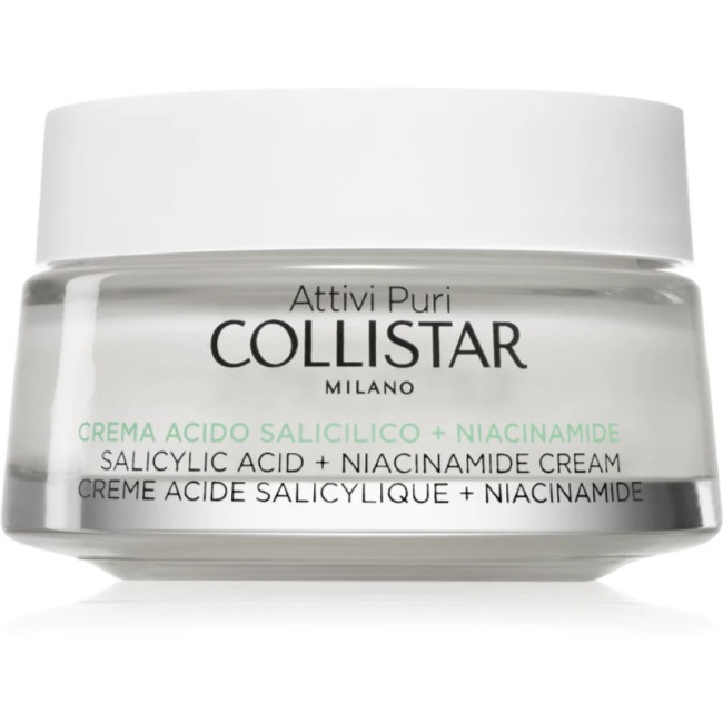 Collistar Attivi Puri Salicylic Acid + Niacinamide Anti-Blemish Oil Control Cream 50ml — Pelle grassa Collistar Attivi Puri Salicylic Acid + Niacinamide Anti-Blemish Oil Control Cream 50ml — Pelle grassa