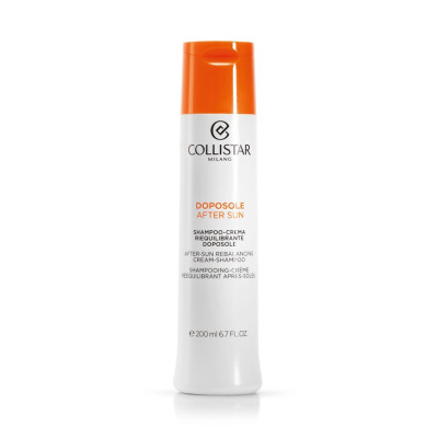 Collistar After Sun Rebalancing Cream-Shampoo 200ml|サンケア Collistar After Sun Rebalancing Cream-Shampoo 200ml|サンケア