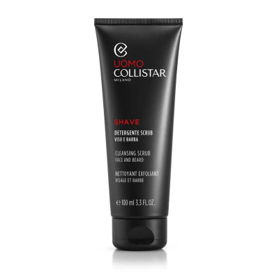 Collistar Uomo Shave Cleansing Scrub Face and Beard 100ml — Cura viso uomo Collistar Uomo Shave Cleansing Scrub Face and Beard 100ml — Cura viso uomo
