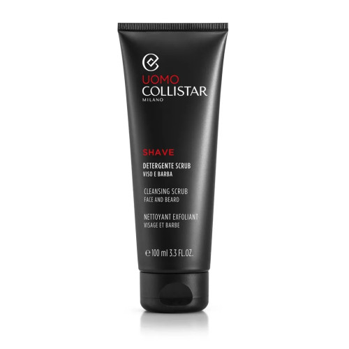 Collistar Uomo Shave Cleansing Scrub Face and Beard 100ml — Чоловічий догляд за шкірою Collistar Uomo Shave Cleansing Scrub Face and Beard 100ml — Чоловічий догляд за шкірою