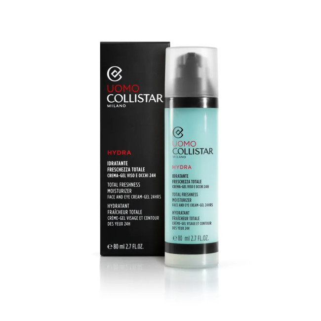 Collistar Uomo Hydra Total Freshness Moisturizer Face and Eye Cream-Gel 24h 80ml — Augen- & Lippenpflege Collistar Uomo Hydra Total Freshness Moisturizer Face and Eye Cream-Gel 24h 80ml — Augen- & Lippenpflege