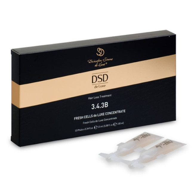 DSD de Luxe Anti-Hair Loss Treatment Fresh Cells de Luxe Concentrate No. 3.4.3B — Против выпадения волос DSD de Luxe Anti-Hair Loss Treatment Fresh Cells de Luxe Concentrate No. 3.4.3B — Против выпадения волос