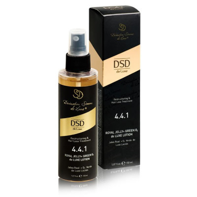 DSD de Luxe Anti-Hairloss Restructuring Treatment Royal Jelly + Green O2 de Luxe Lotion 4.4.1 (150ml) — Против выпадения волос DSD de Luxe Anti-Hairloss Restructuring Treatment Royal Jelly + Green O2 de Luxe Lotion 4.4.1 (150ml) — Против выпадения волос