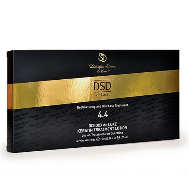 DSD de Luxe Anti-Hairloss Dixidox de Luxe Restructuring Keratin Treatment Lotion 4.4 (10x10ml) — Caduta dei capelli DSD de Luxe Anti-Hairloss Dixidox de Luxe Restructuring Keratin Treatment Lotion 4.4 (10x10ml) — Caduta dei capelli