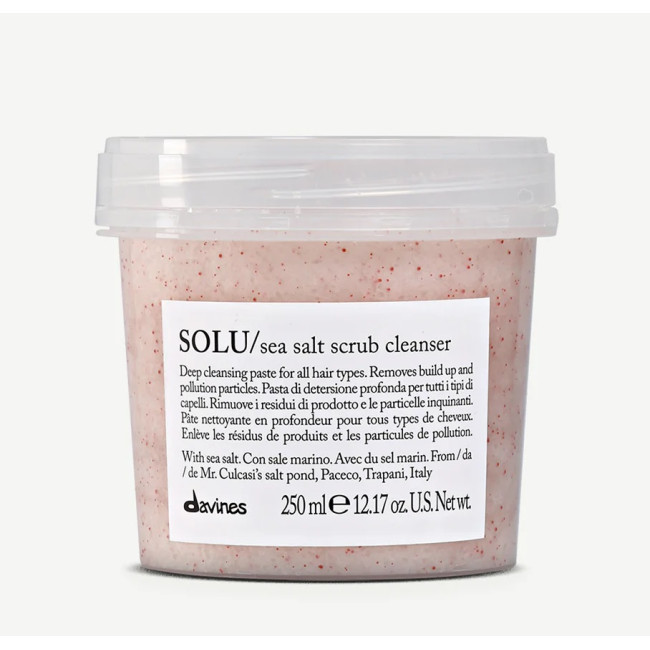 Davines SOLU Sea Salt Scrub Cleanser 250ml — Шампуни Davines SOLU Sea Salt Scrub Cleanser 250ml — Шампуни