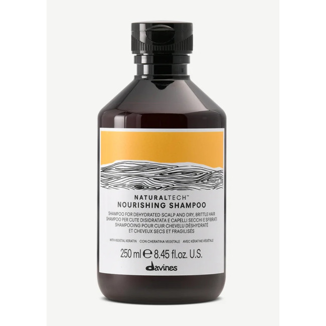 Davines NaturalTech Nourishing Shampoo for Dehydrated Scalp and Dry Brittle Hair 250ml — Шампуні Davines NaturalTech Nourishing Shampoo for Dehydrated Scalp and Dry Brittle Hair 250ml — Шампуні