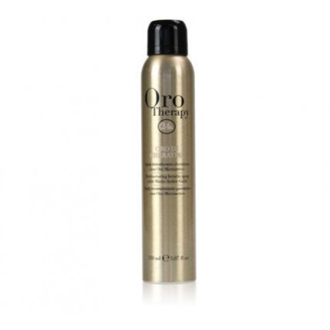 Fanola Oro Therapy 24k Restructuring Keratin Spray 150ml — Процедури та догляд Fanola Oro Therapy 24k Restructuring Keratin Spray 150ml — Процедури та догляд