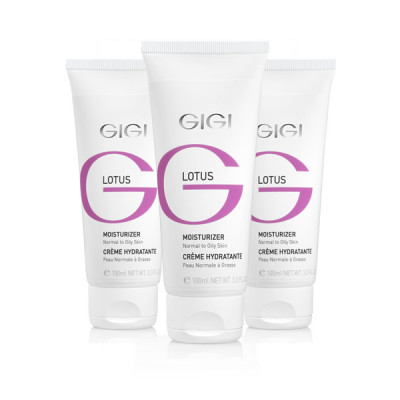GiGi Lotus Beauty Moisturizer For Normal To Oily Skin 100ml — Обезвоженная кожа GiGi Lotus Beauty Moisturizer For Normal To Oily Skin 100ml — Обезвоженная кожа