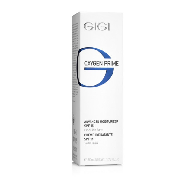 GiGi Oxygen Prime Advanced Moisturizer SPF15 50ml — Vananemisvastane / Kortsudevastane GiGi Oxygen Prime Advanced Moisturizer SPF15 50ml — Vananemisvastane / Kortsudevastane