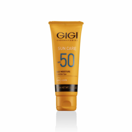 GiGi Sun Care Daily Moisture SPF 50 UVA/UVB For all skin types 75ml — Niiskusvaene nahk GiGi Sun Care Daily Moisture SPF 50 UVA/UVB For all skin types 75ml — Niiskusvaene nahk
