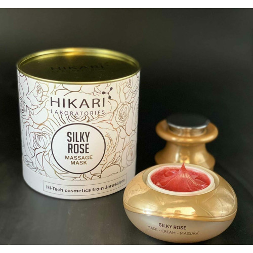 HIKARI Silky Rose Massage Mask 50ml — Масаж обличчя HIKARI Silky Rose Massage Mask 50ml — Масаж обличчя