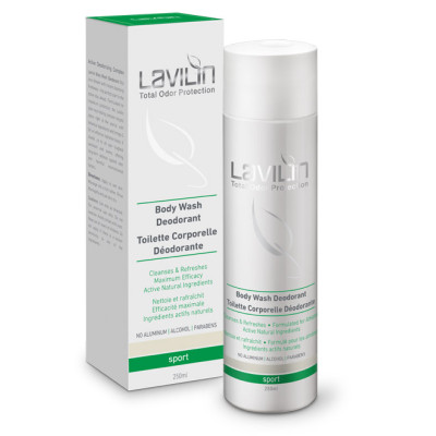 Hlavin Lavilin Sport Body Wash Deodorant 250ml — Vann ja dušš Hlavin Lavilin Sport Body Wash Deodorant 250ml — Vann ja dušš