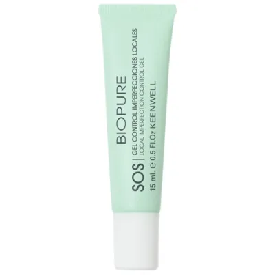Keenwell Biopure SOS Local Imperfection Control Gel 15ml — Siero Keenwell Biopure SOS Local Imperfection Control Gel 15ml — Siero