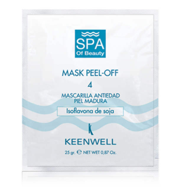 Keenwell SPA of Beauty 4 Peel-Off Anti Age Mask with Soy Isoflavones Keenwell SPA of Beauty 4 Peel-Off Anti Age Mask with Soy Isoflavones