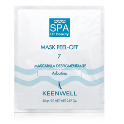 Keenwell SPA of Beauty 7 Peel-Off Whitening Mask with Arbutine — Маски Keenwell SPA of Beauty 7 Peel-Off Whitening Mask with Arbutine — Маски
