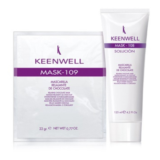 Keenwell Mask 109 Relaxing and distressing Cocoa Mask — Masken Keenwell Mask 109 Relaxing and distressing Cocoa Mask — Masken